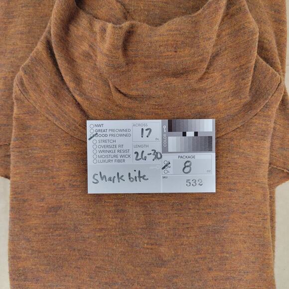 American Eagle Sharkbite Turtleneck Small Top Loungewear *minor flaw* 532 - Picture 11 of 12